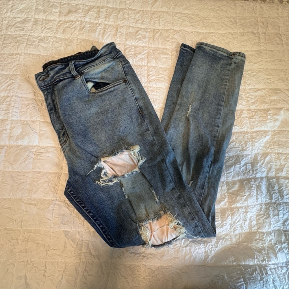 Serenade Blue Denim Jeans - Picture 2 of 6
